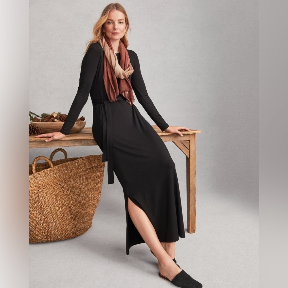 Garnet Hill Linden Knit Column Dress
